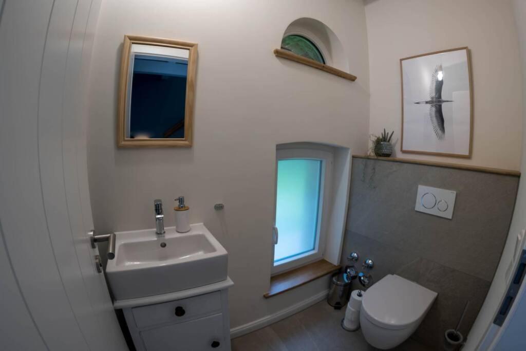 Zum Heuerling Ferienwohung Im Alten Stall Mit Sauna Versmold Exteriér fotografie