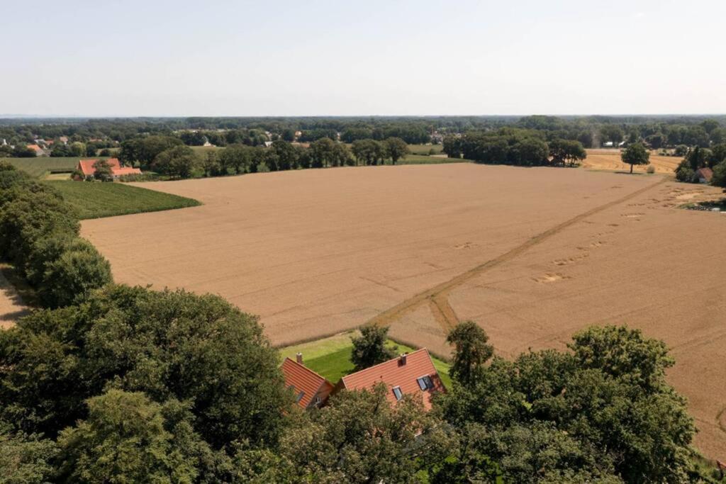 Zum Heuerling Ferienwohung Im Alten Stall Mit Sauna Versmold Exteriér fotografie