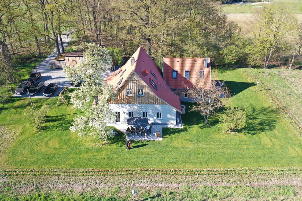 Zum Heuerling Ferienwohung Im Alten Stall Mit Sauna Versmold Exteriér fotografie